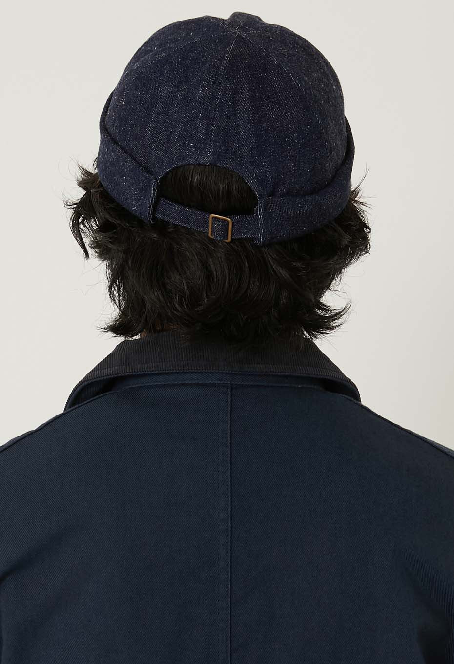 デニムフィッシャーキャップ - INDIGO