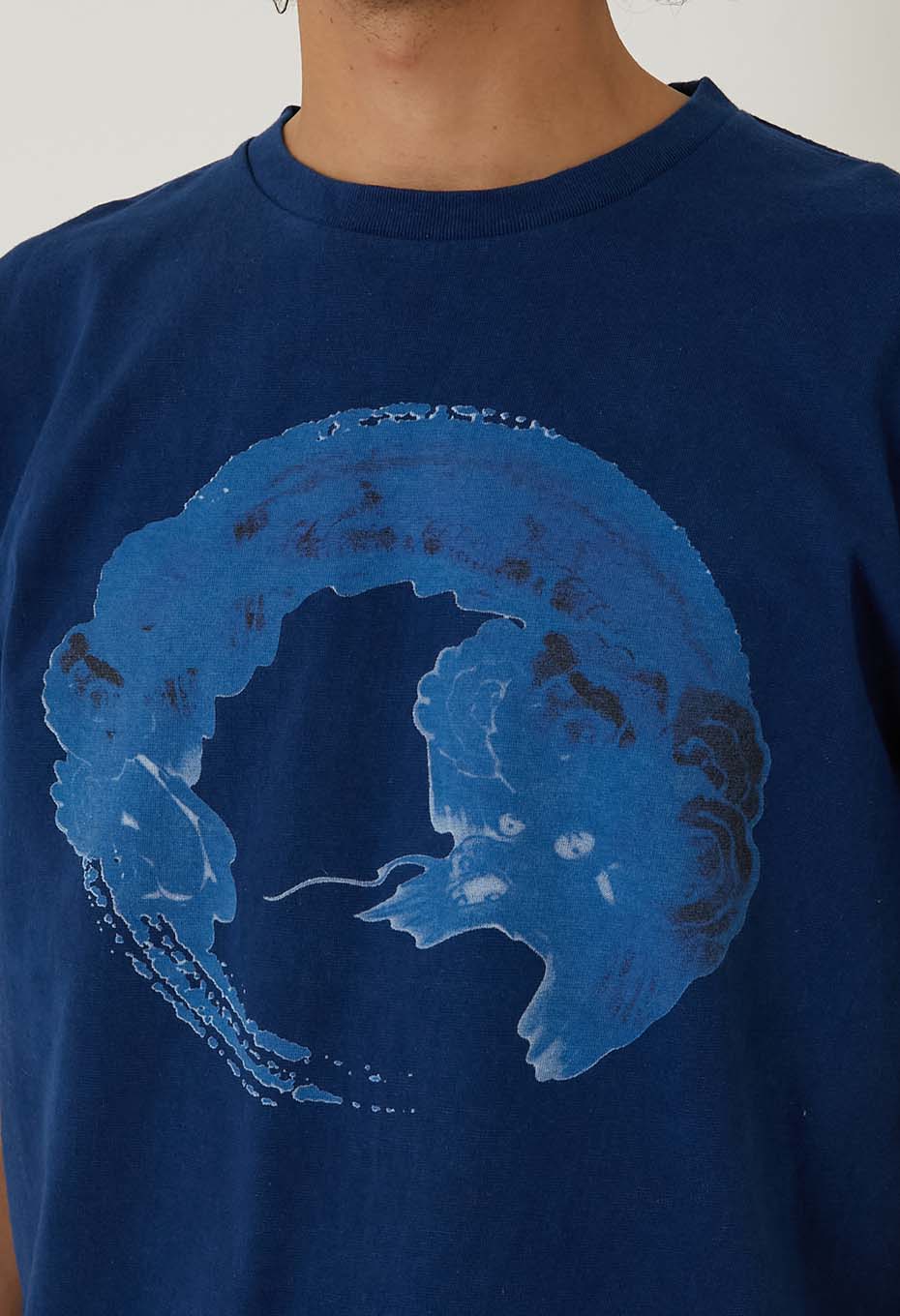 インディゴドラゴン バッセン Ｔシャツ - INDIGO