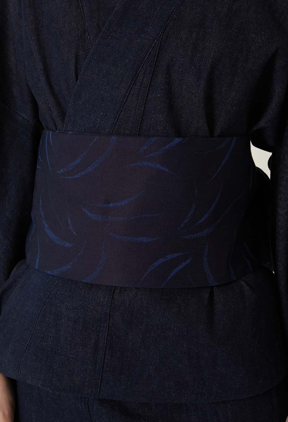 インディゴメブキ ジャカードハンハバオビ - INDIGO