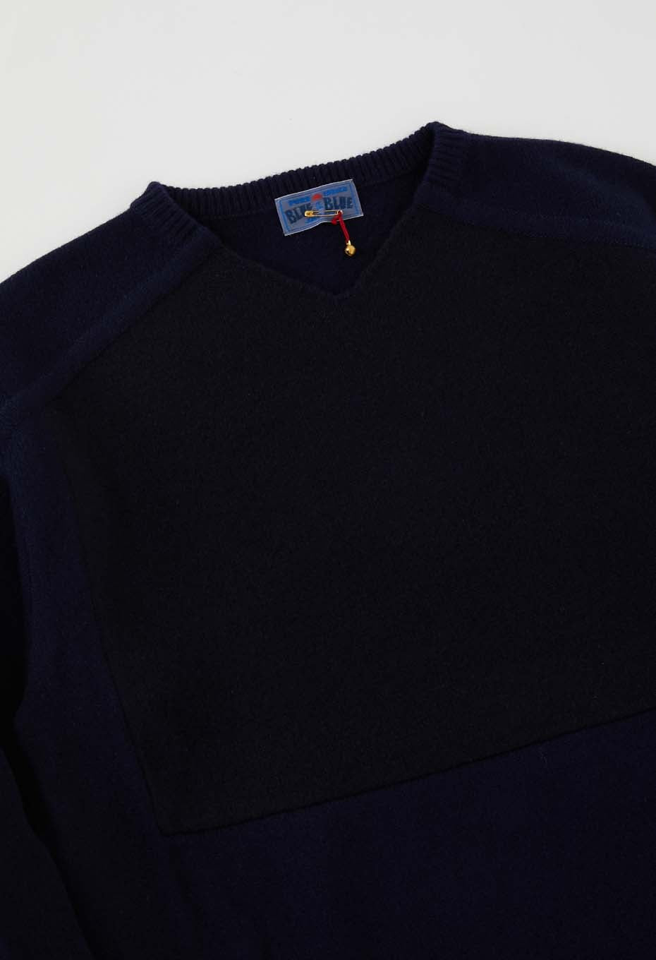 ヤクカシミヤ ニットワンピース - DARK NAVY