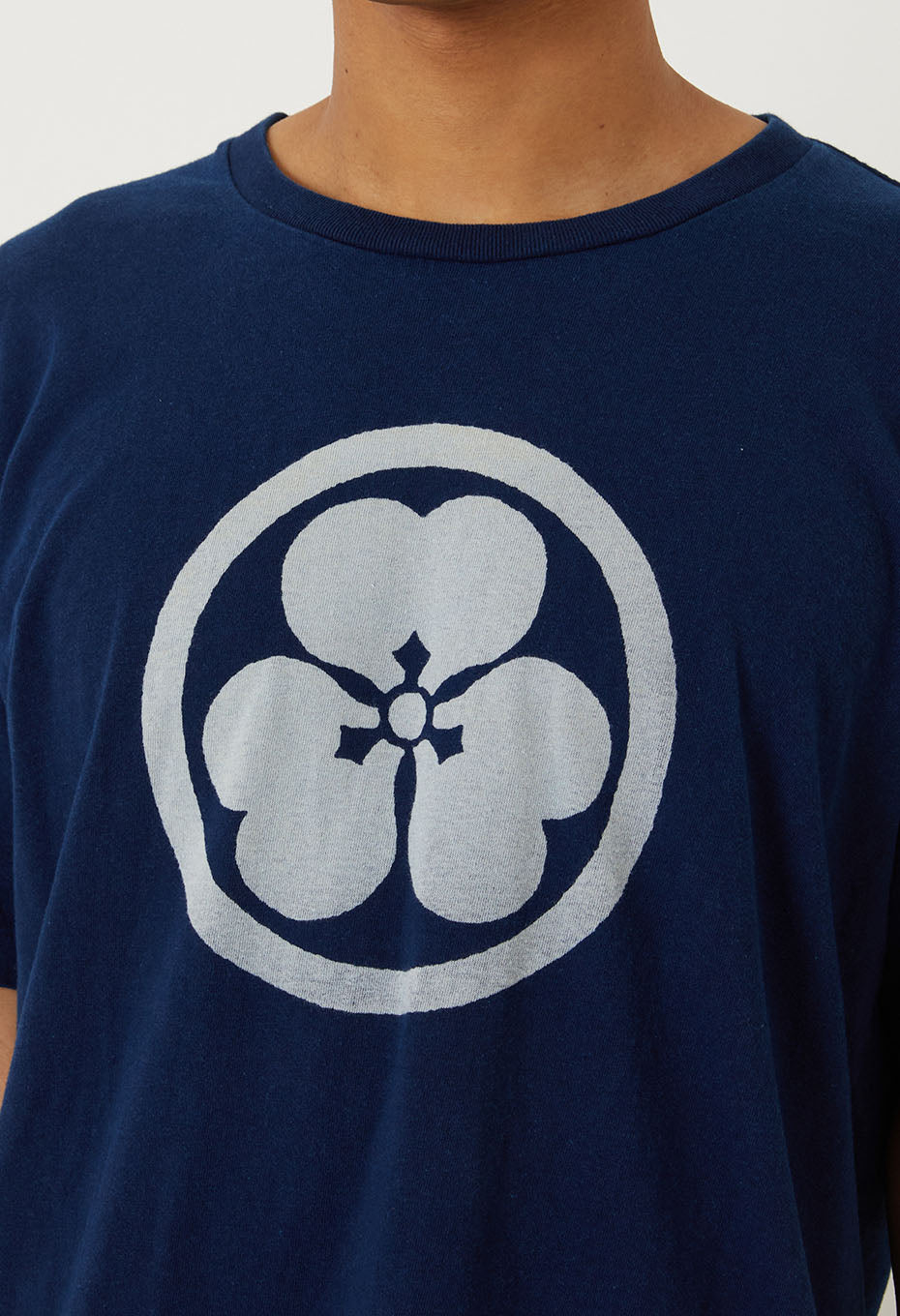 Oxalis Bassen Indigo T-shirt - INDIGO