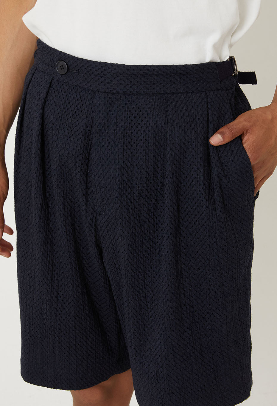 マイヤーレース グルカショーツ - DARK NAVY
