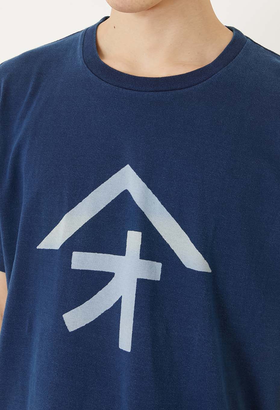 Yamaobassen Indigo Short Sleeve T-shirt - INDIGO