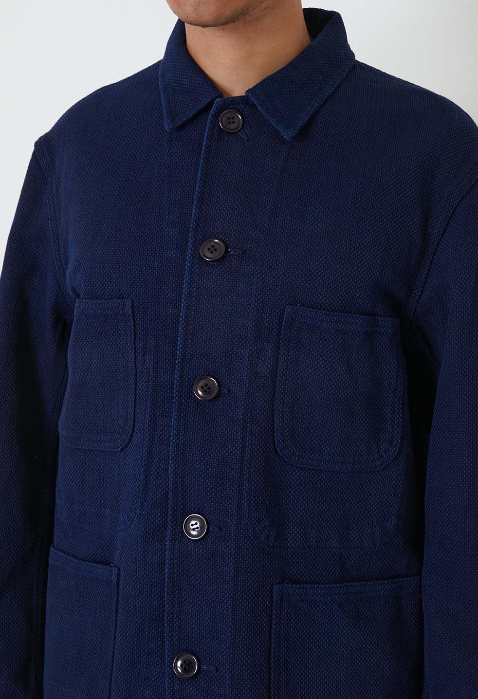ホンアイニジュウオリサシコ カバーオール - INDIGO