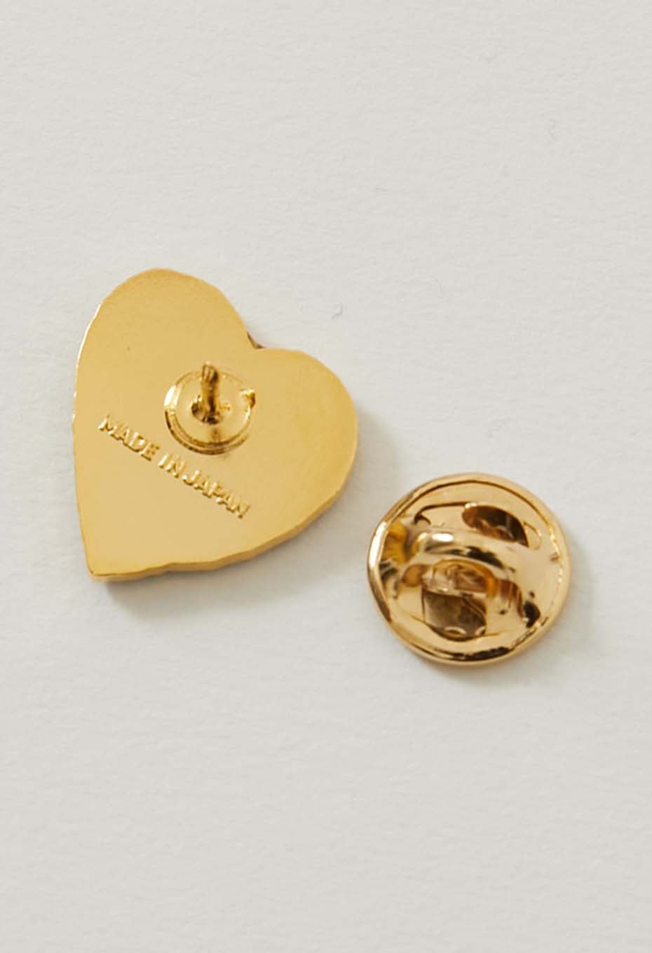 Heart Yingyang Pin Badge - ONE