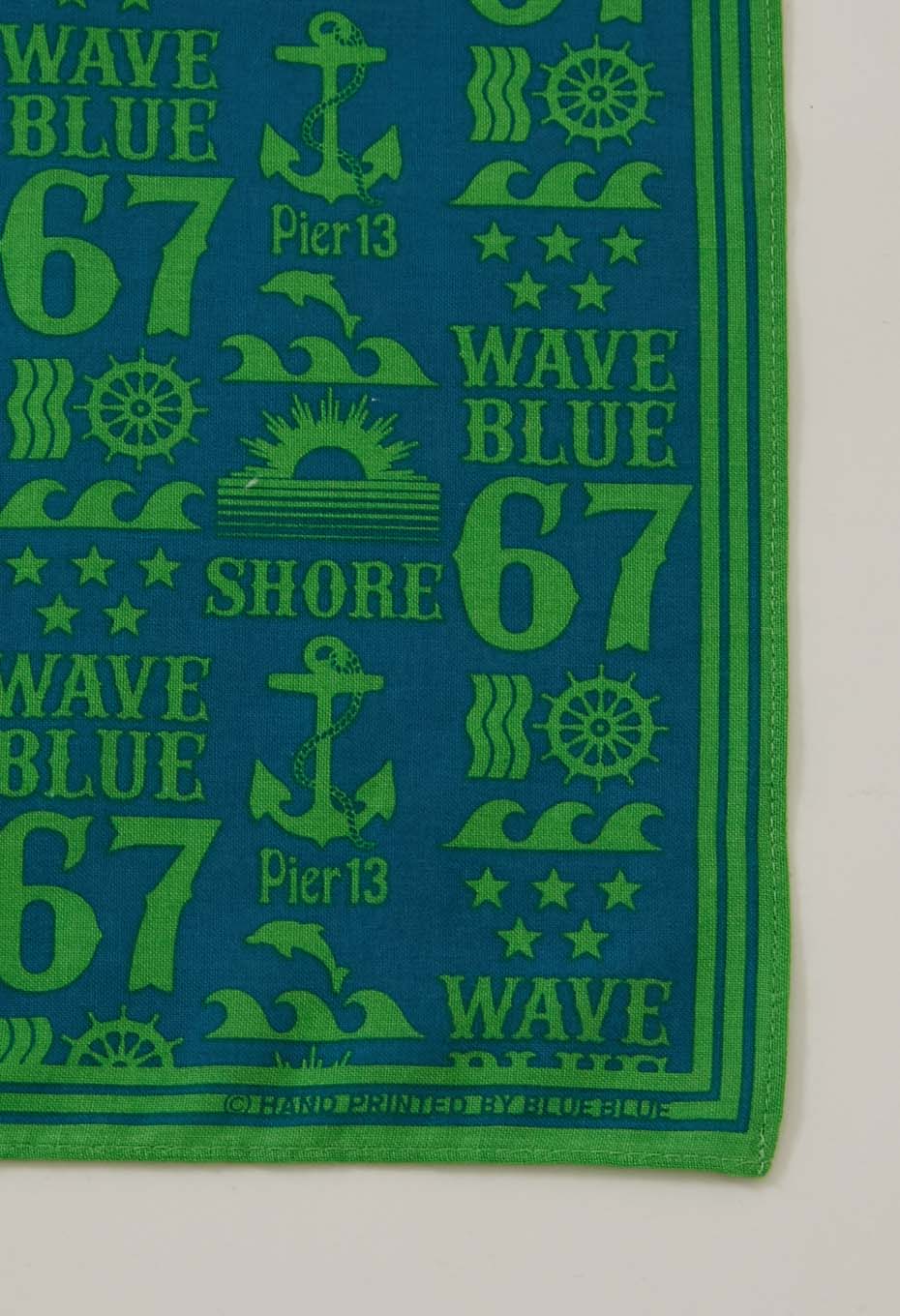 BLUE SHORE Bandana - LT GREEN