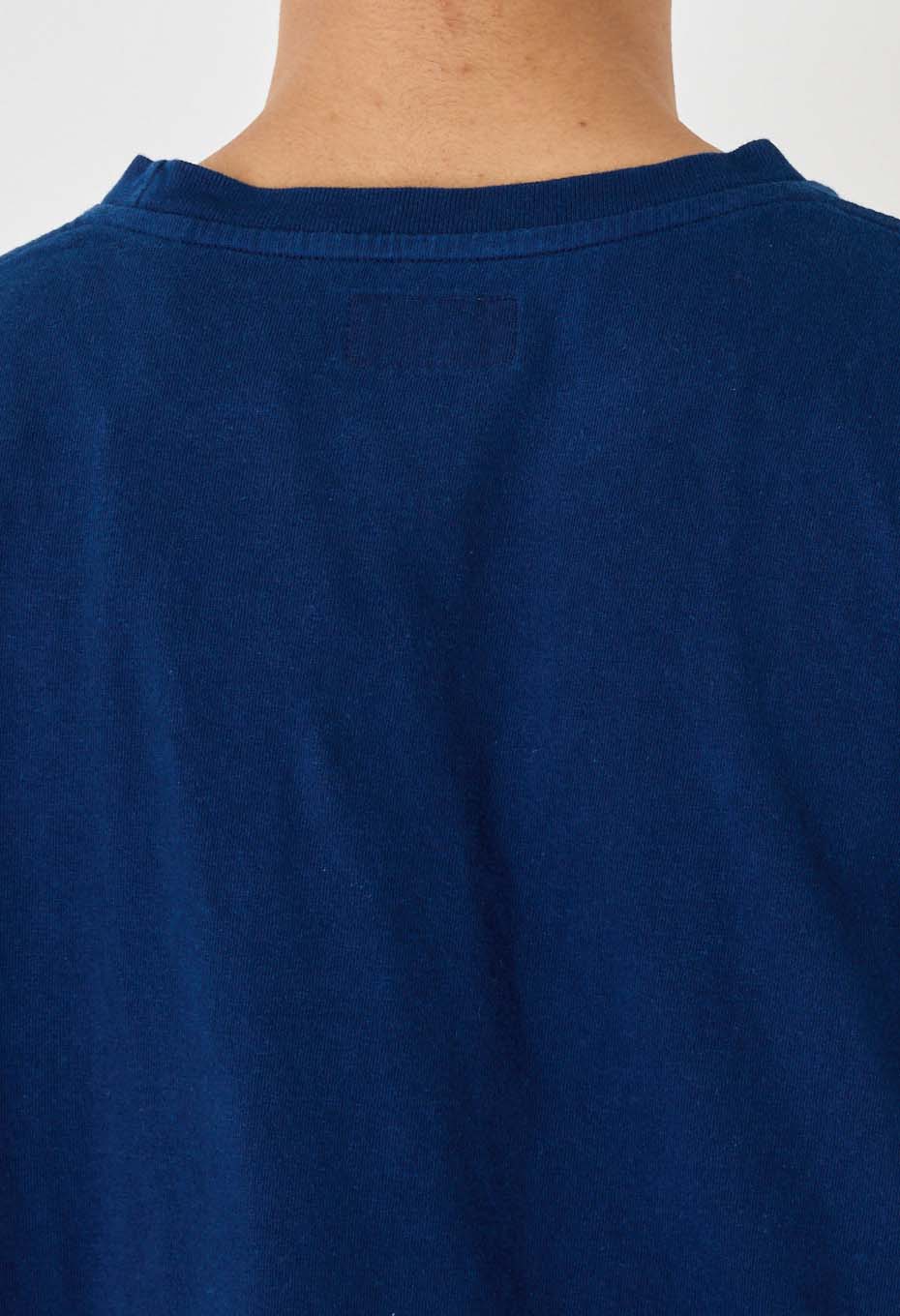ユウリョウ インディゴバッセン Tシャツ - INDIGO