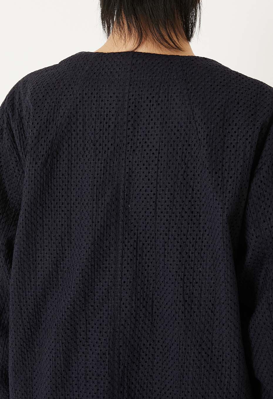 マイヤーレース ノーカラージャケット ウィメンズ - DARK NAVY
