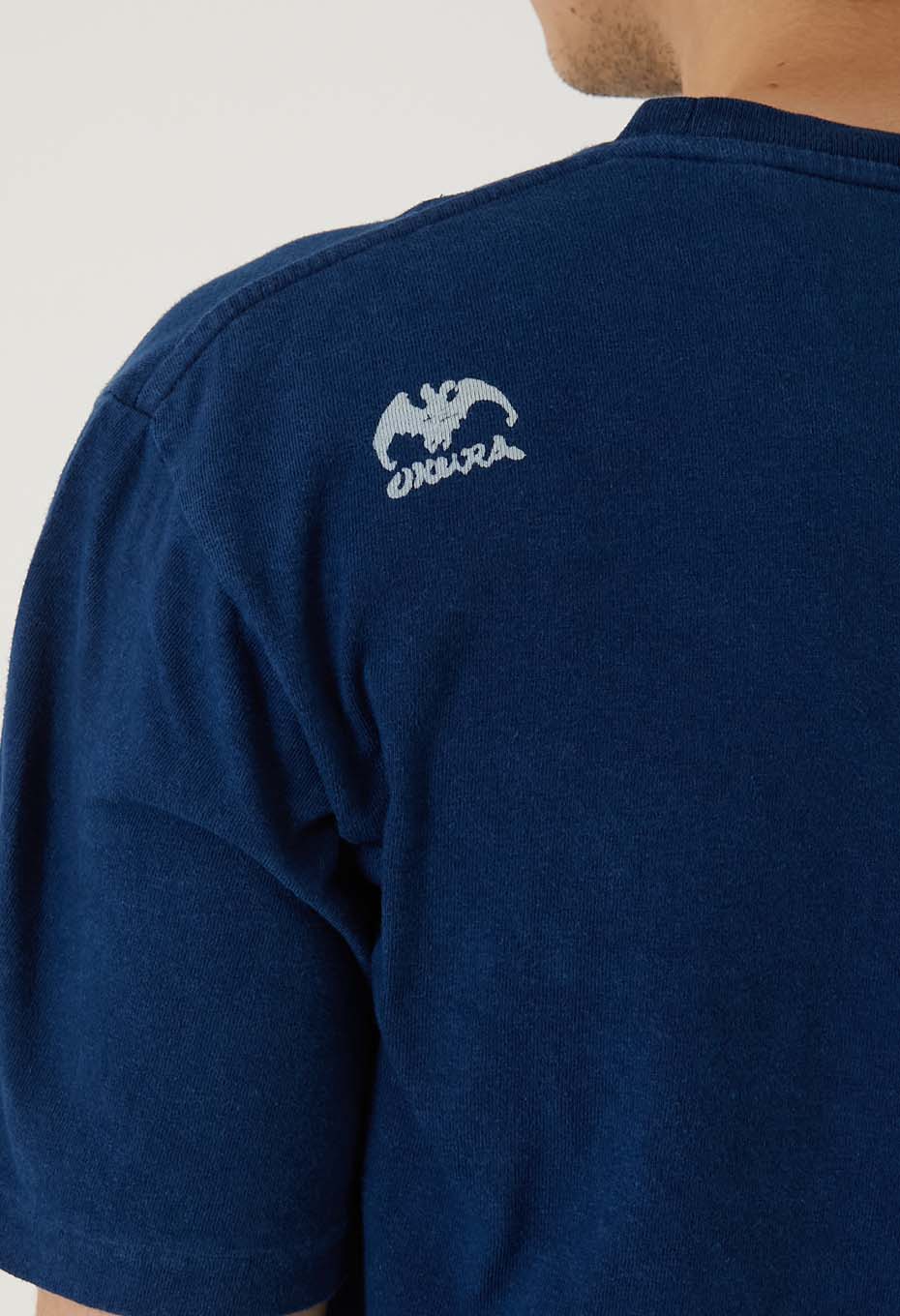 日本晴 バッセン インディゴ Ｔシャツ - INDIGO