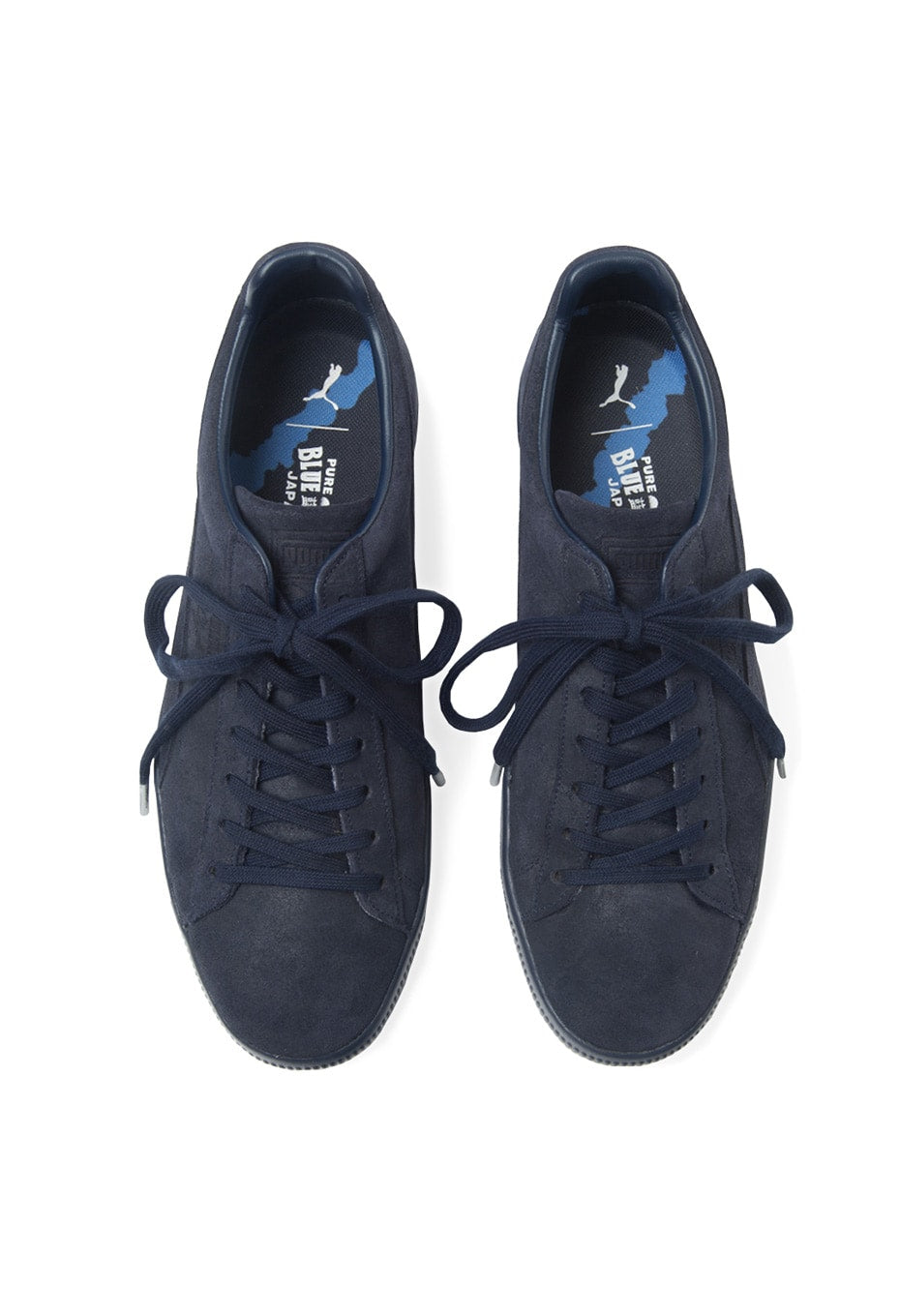 PUMAｘBLUE BLUE JAPAN CLYDE シューズ - NAVY