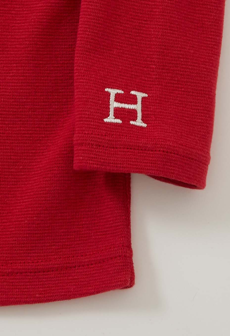 キッズ ストレッチフライス ロングスリーブ  Tシャツ - RUBY