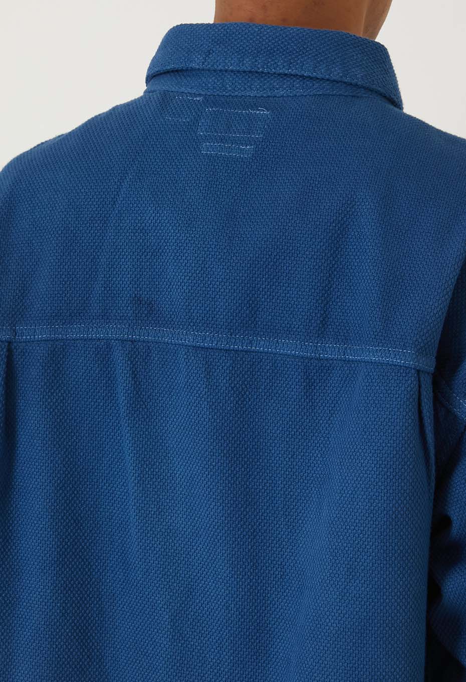 REWORK Indeigo Kotsubusashiko Trucker Jacket - INDIGO