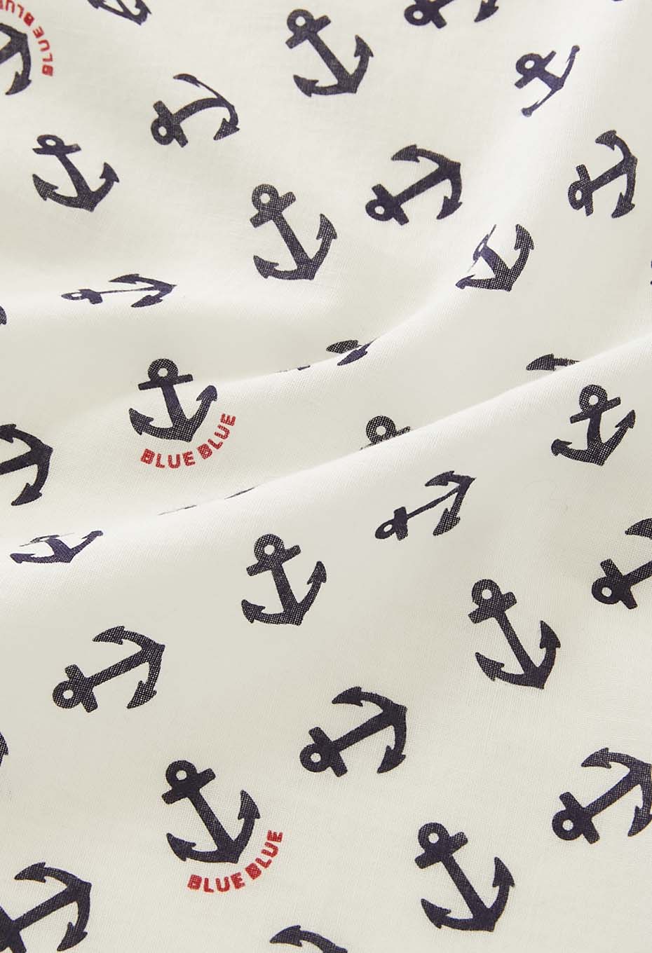 CHAIN&ANCHOR コットンバンダナ - OFF WHITE