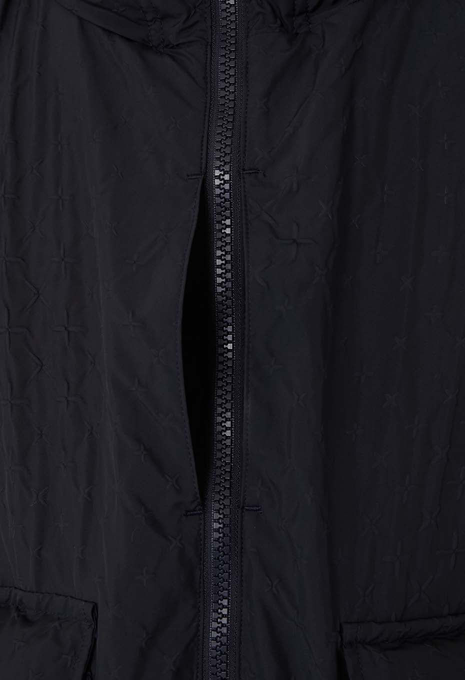 ジュウジアカリ リサイクルダウン フードジャケット ユニセックス - DARK NAVY