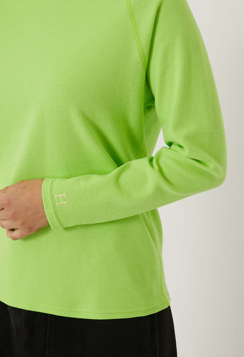 ストレッチフライス リラックスフィット LS Tシャツ ウィメンズ - YEL GREEN
