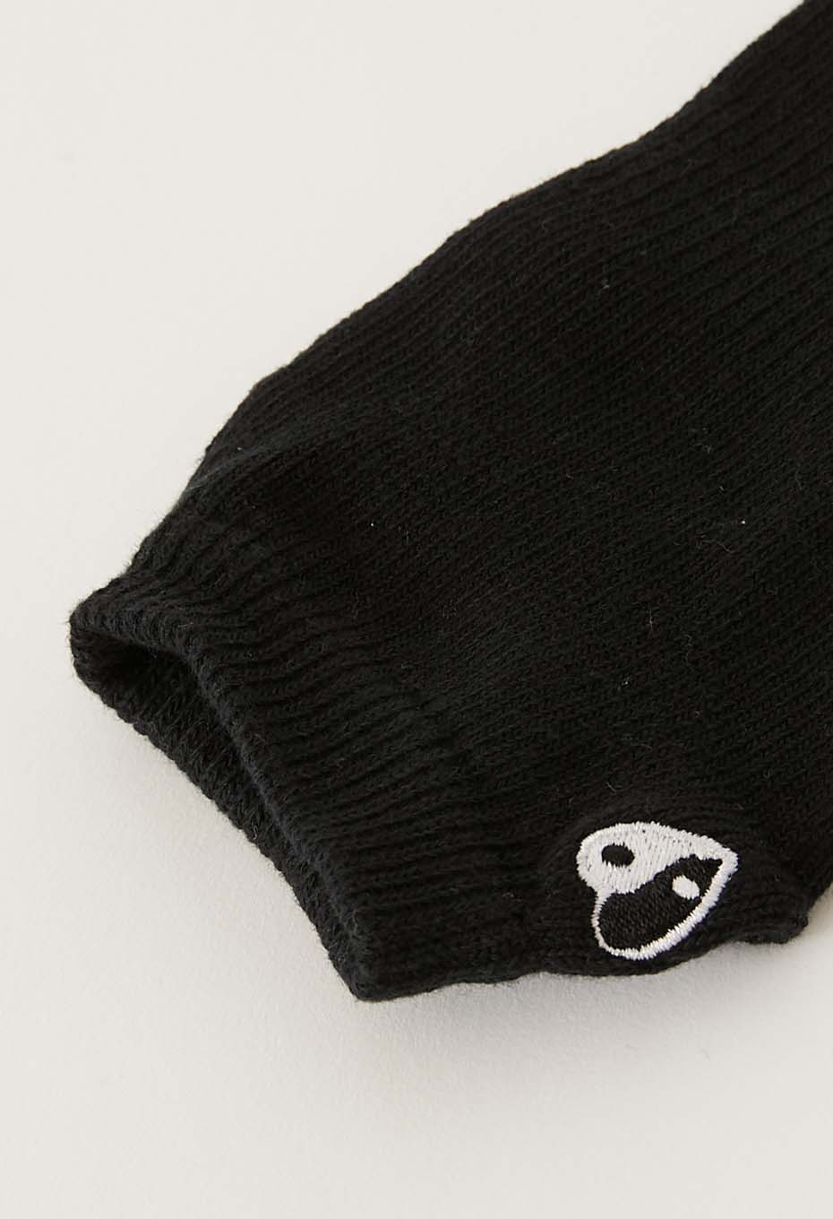 OKURA Invisible Five Toe Socks Ankle Socks - BLACK