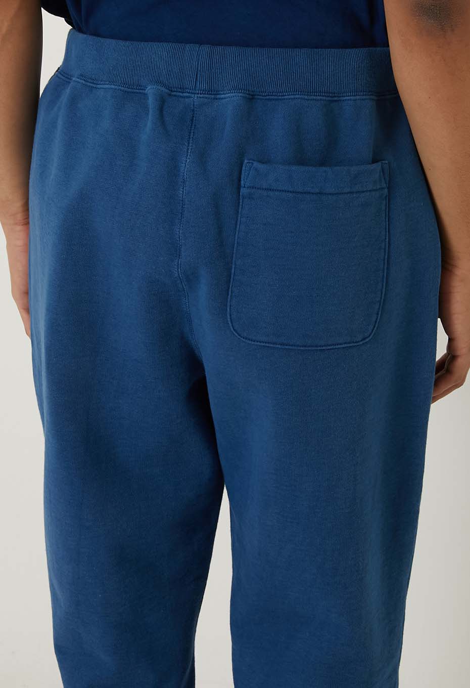 Organic Urake Tezome Sweatpants Unisex - BLUE