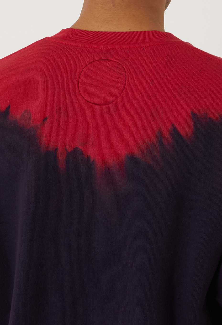 エイトロックスムース インディゴムラゾメショートスリーブTシャツ - RED