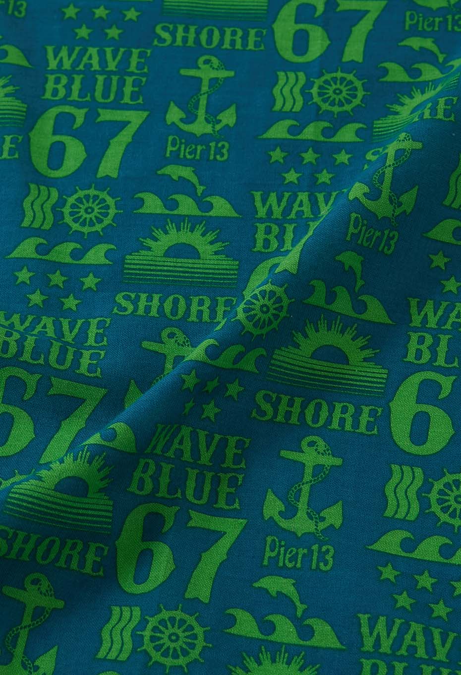 BLUE SHORE Bandana - LT GREEN