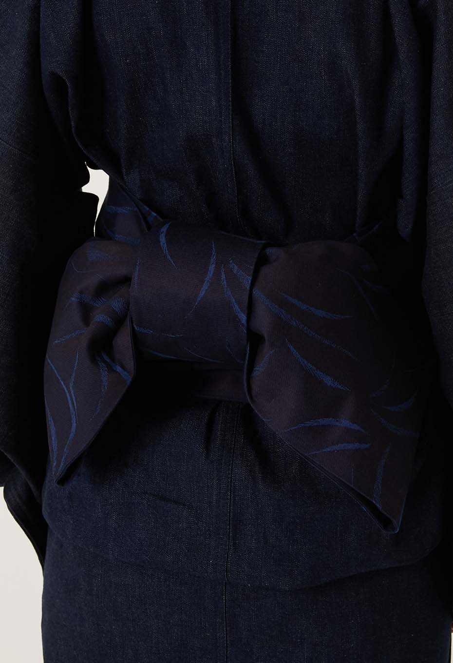 インディゴメブキ ジャカードハンハバオビ - INDIGO