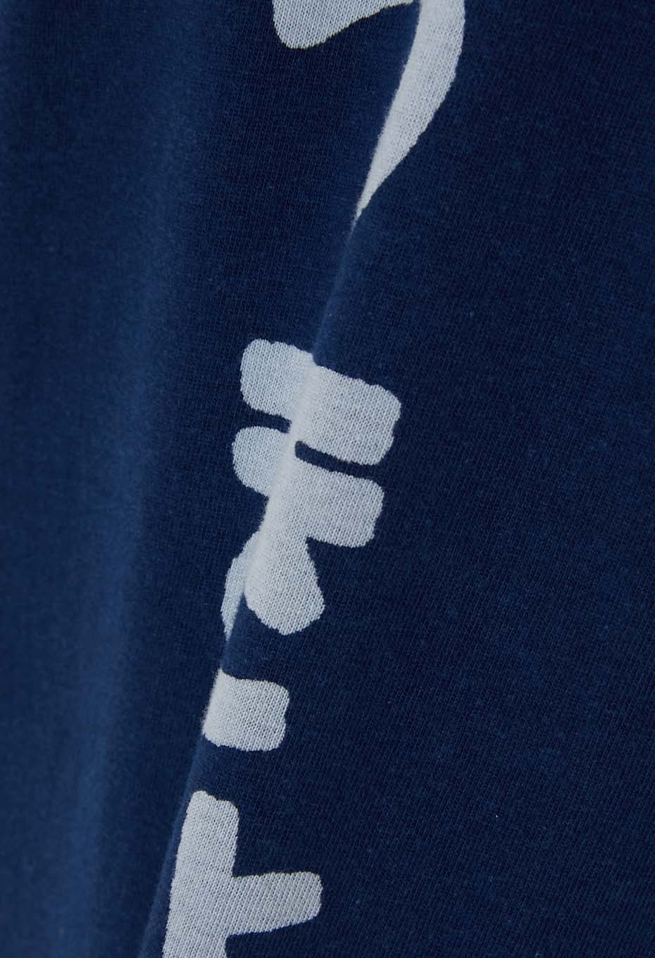 ヒラガナトウキョウバッセン インディゴ ショートスリーブ Ｔシャツ - INDIGO