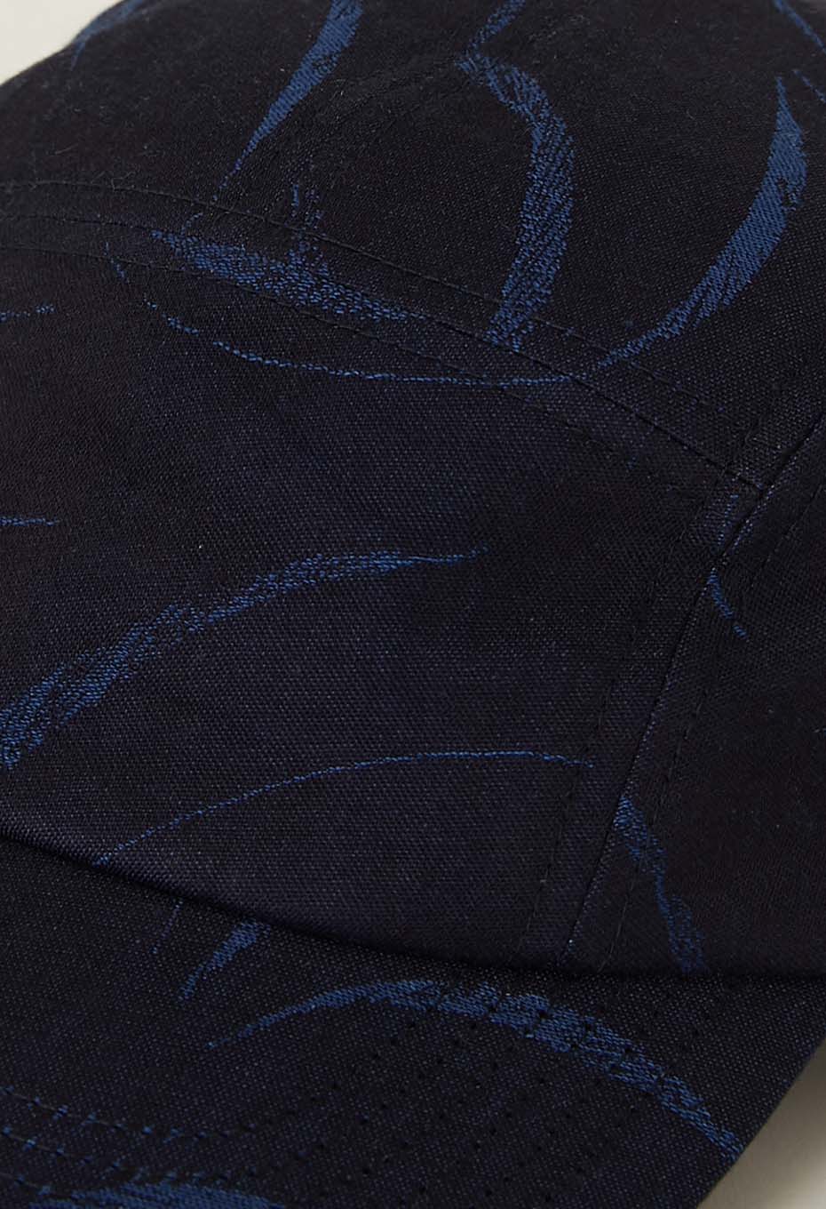 インディゴメブキ ジャカードジェットキャップ - INDIGO