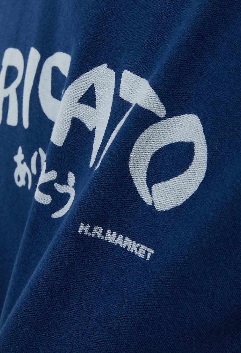 ARIGATO バッセン インディゴ Ｔシャツ - INDIGO