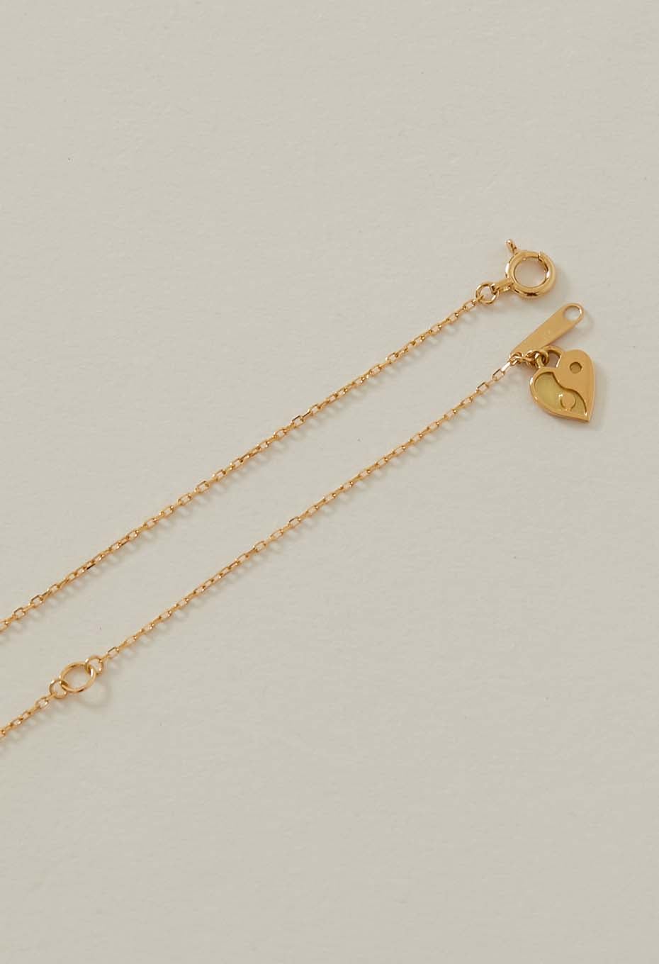 Heart In Yang K18 Necklace - GOLD
