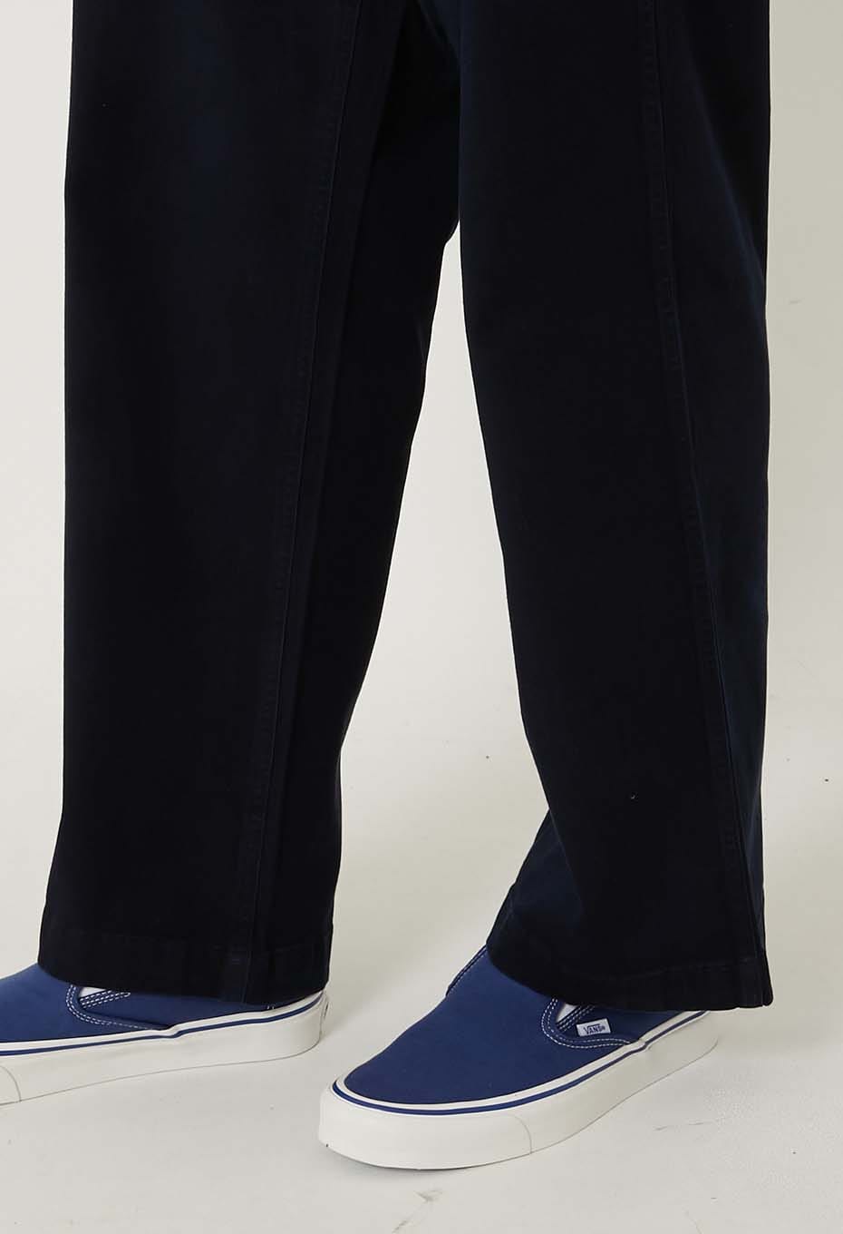 Cotton Tencel Twill Fatigue Pants - INDIGO