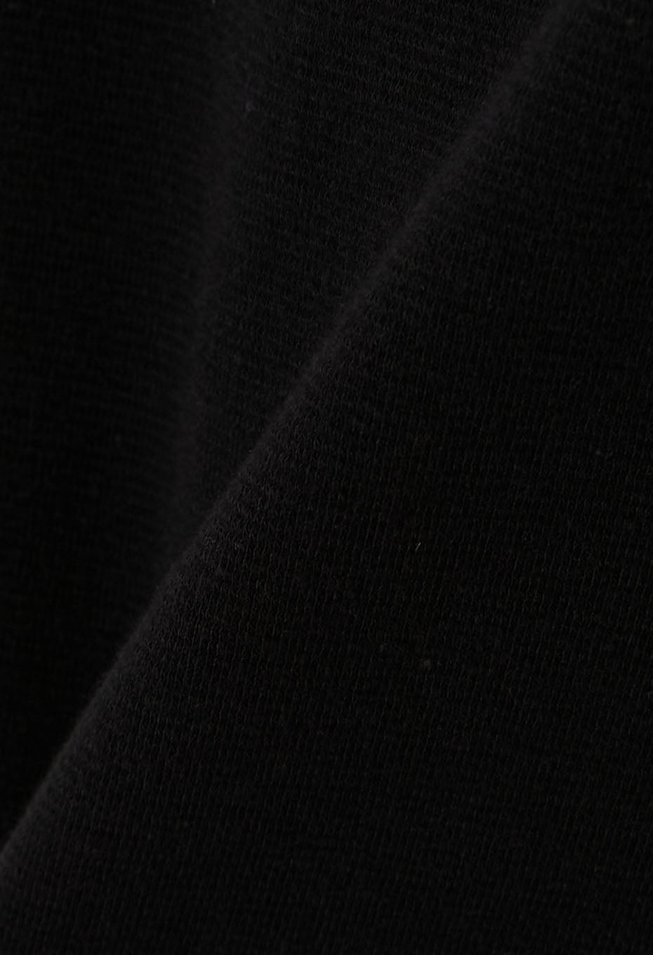 Stretch Fraise Sleeveless T-shirt - BLACK