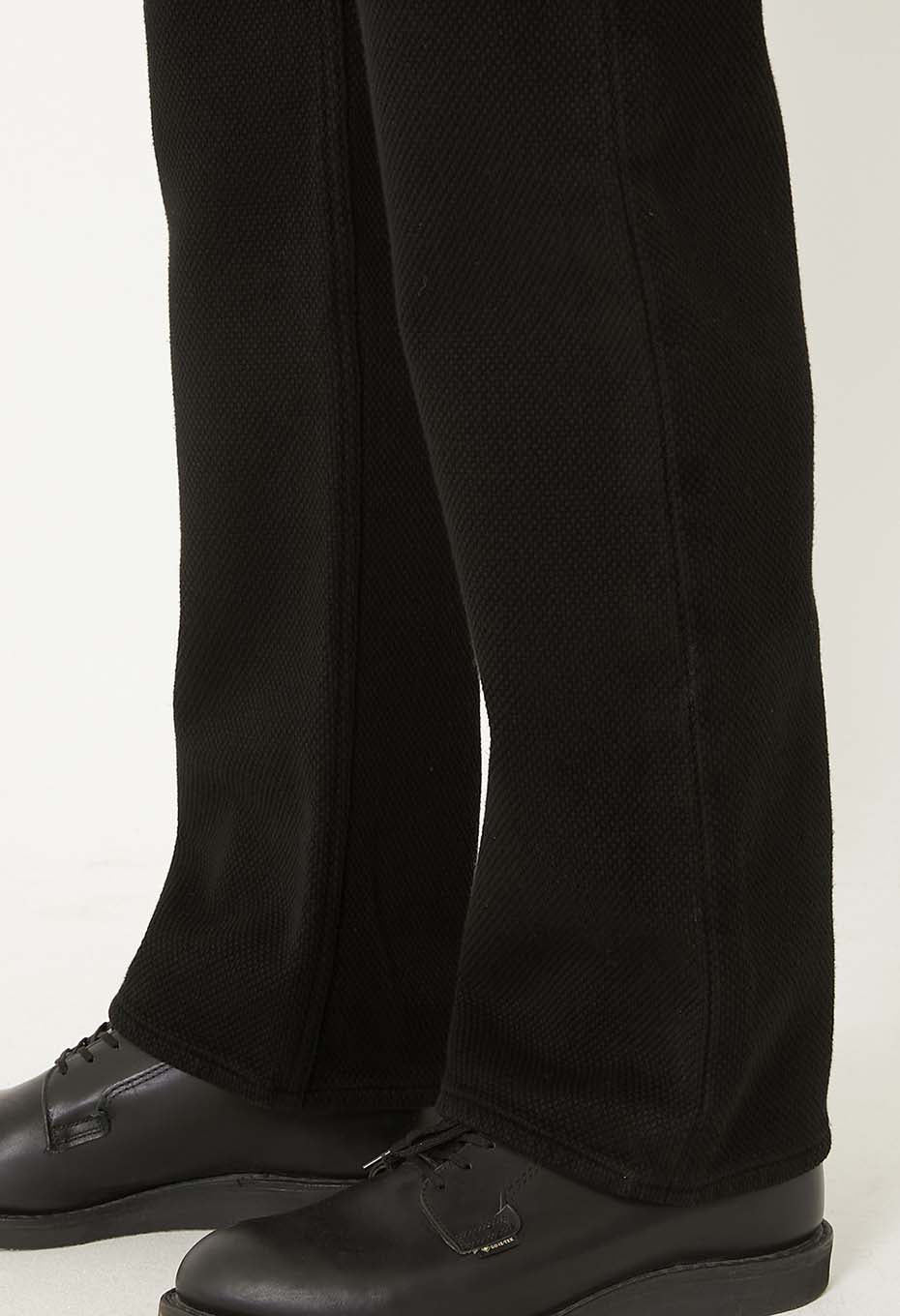 Nijuorisashiko dark black jeans - BLACK
