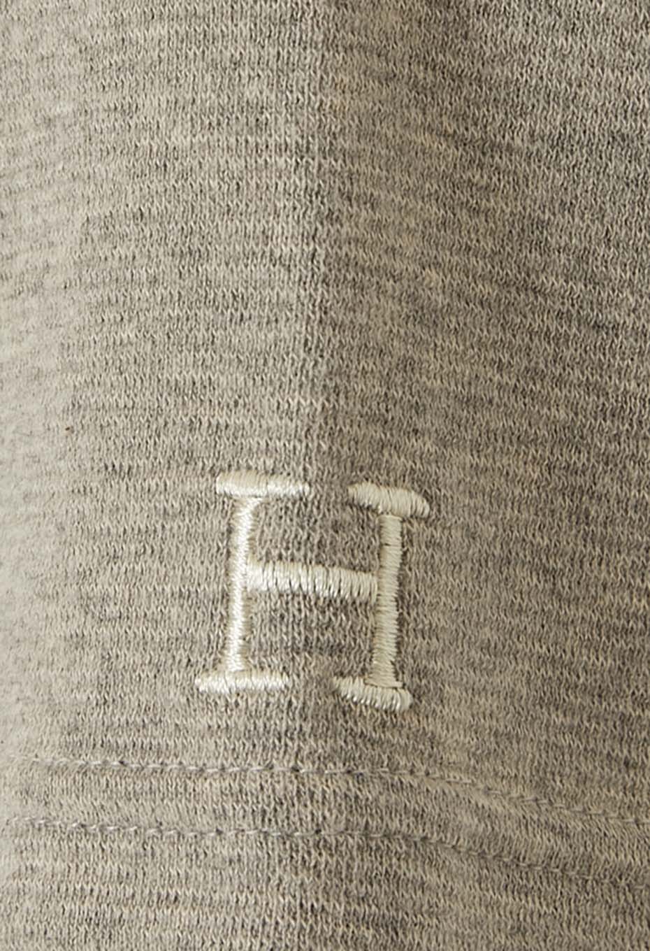 ストレッチフライス ロングスリーブ Tシャツ - OATMEAL