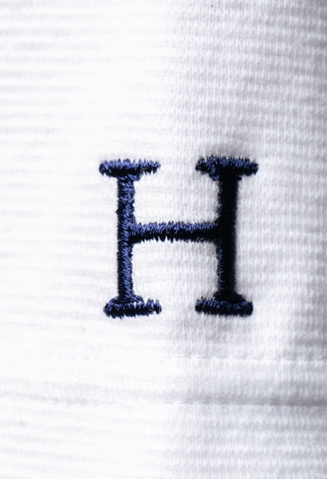 ストレッチフライス Vネックショートスリーブ Tシャツ - WHITE