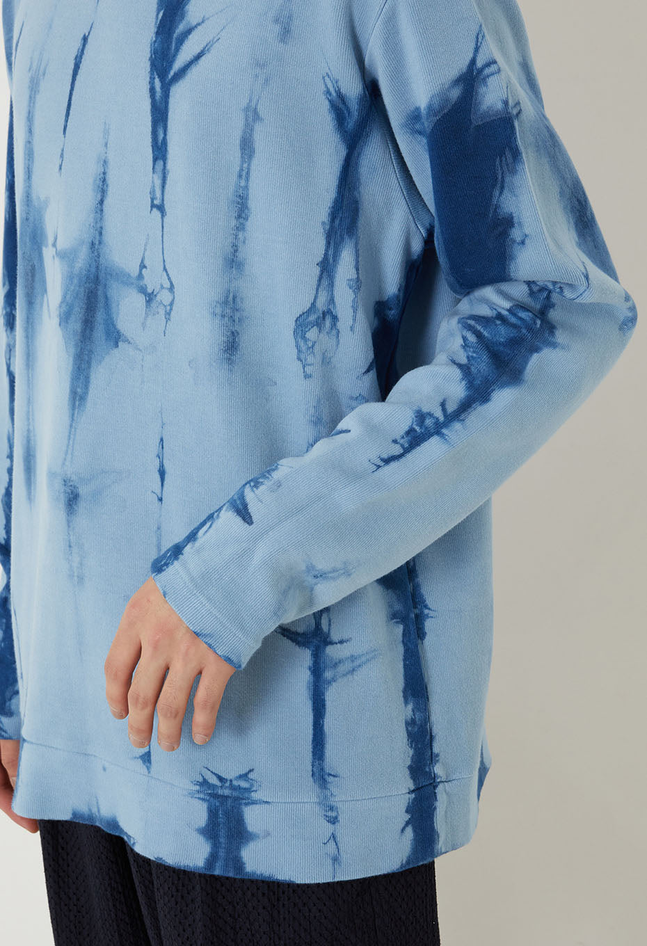 エイトロック スムース タテシボリ ロングスリーブ プルオーバー - INDIGO