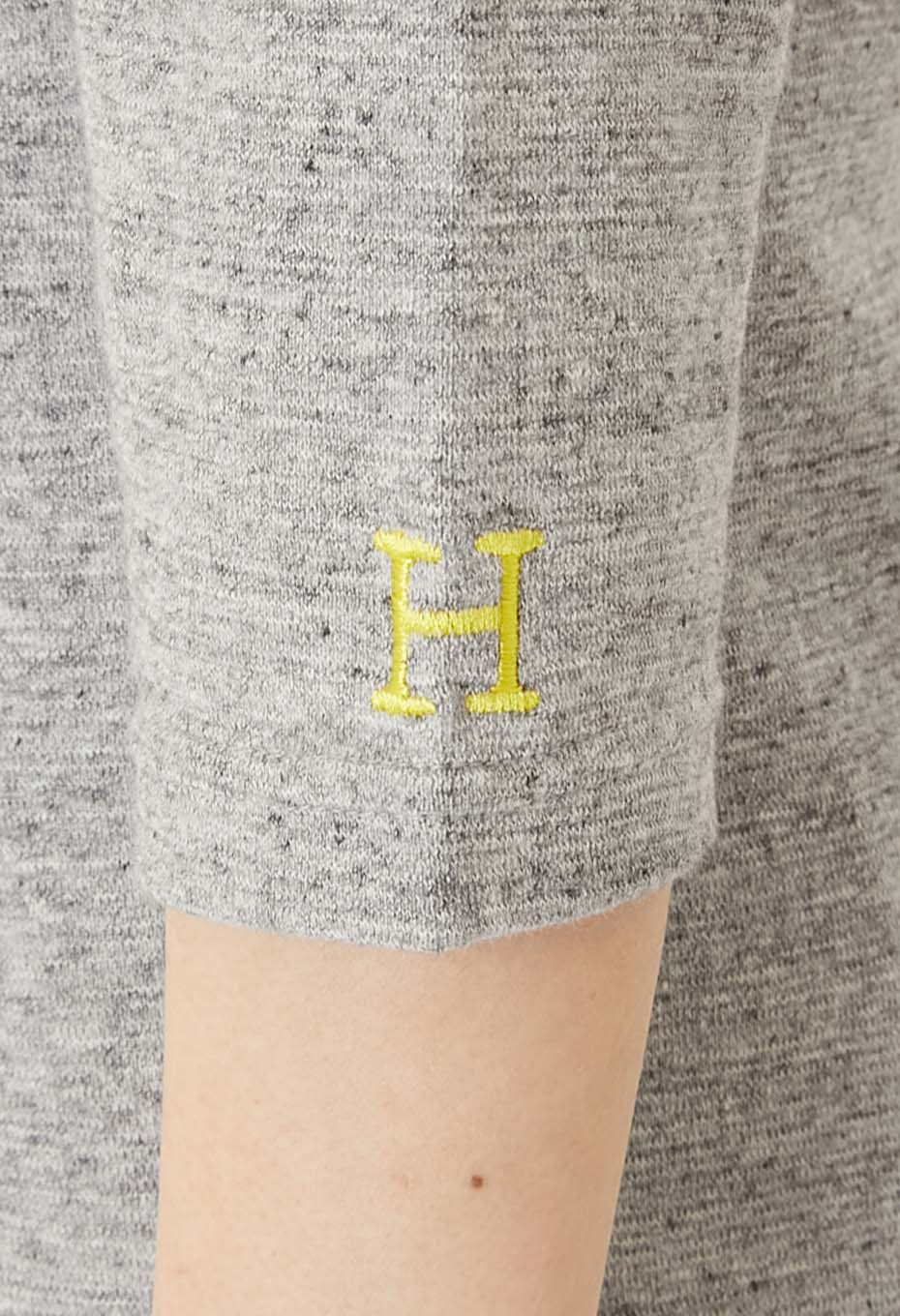 ストレッチフライス ハーフスリーブ Tシャツ - GREY