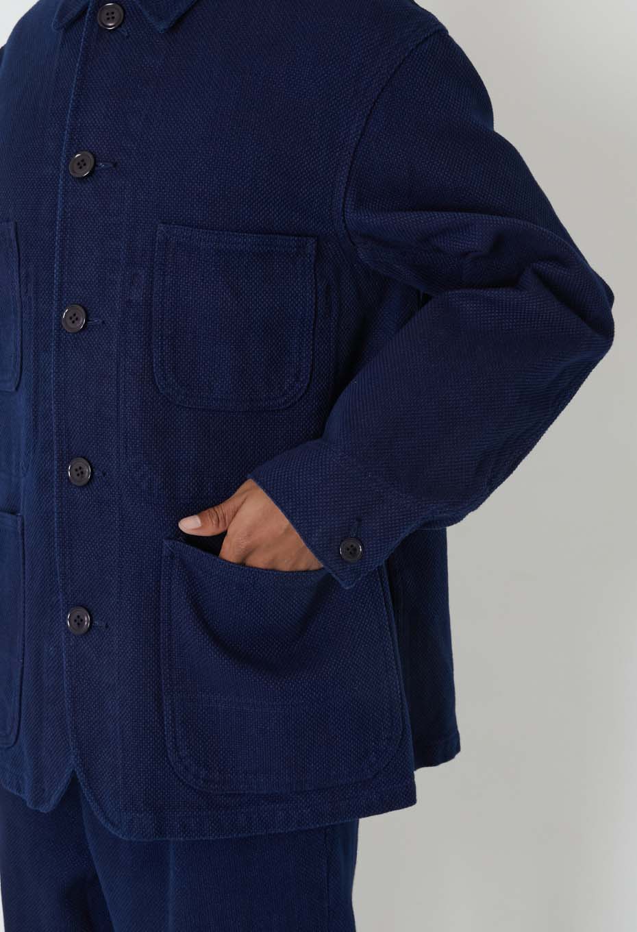 ホンアイニジュウオリサシコ カバーオール - INDIGO