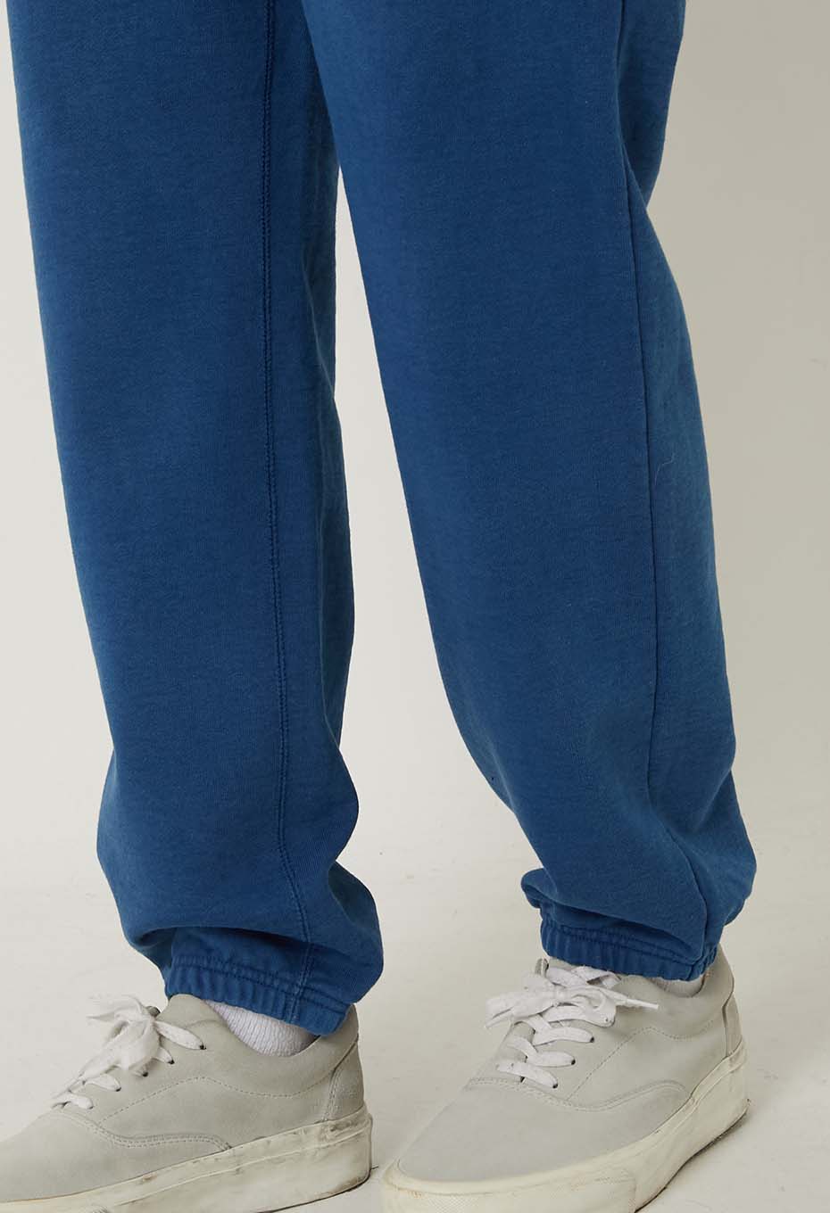 Organic Urake Tezome Sweatpants Unisex - BLUE