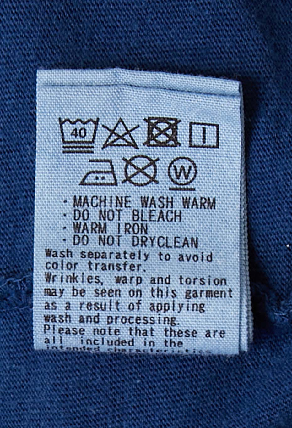 名人 バッセン インディゴＴシャツ - INDIGO