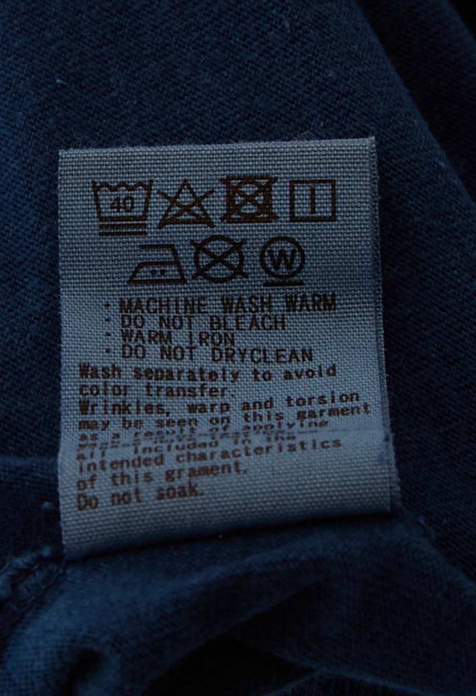 元気 バッセン インディゴ Tシャツ - INDIGO