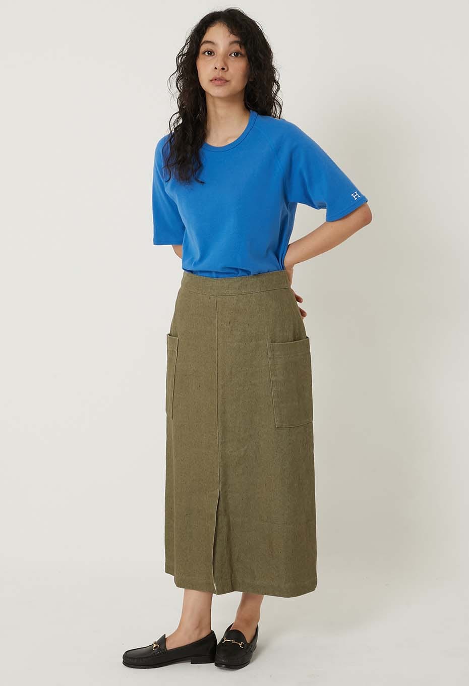 ストレッチフライス リラックスフィット SS Tシャツ ウィメンズ - ROYAL BLUE