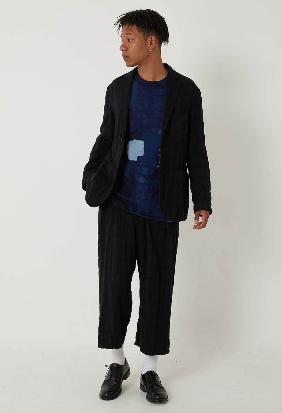 REWORK Furoshiki Check Jacquard 2B Jacket - ONE