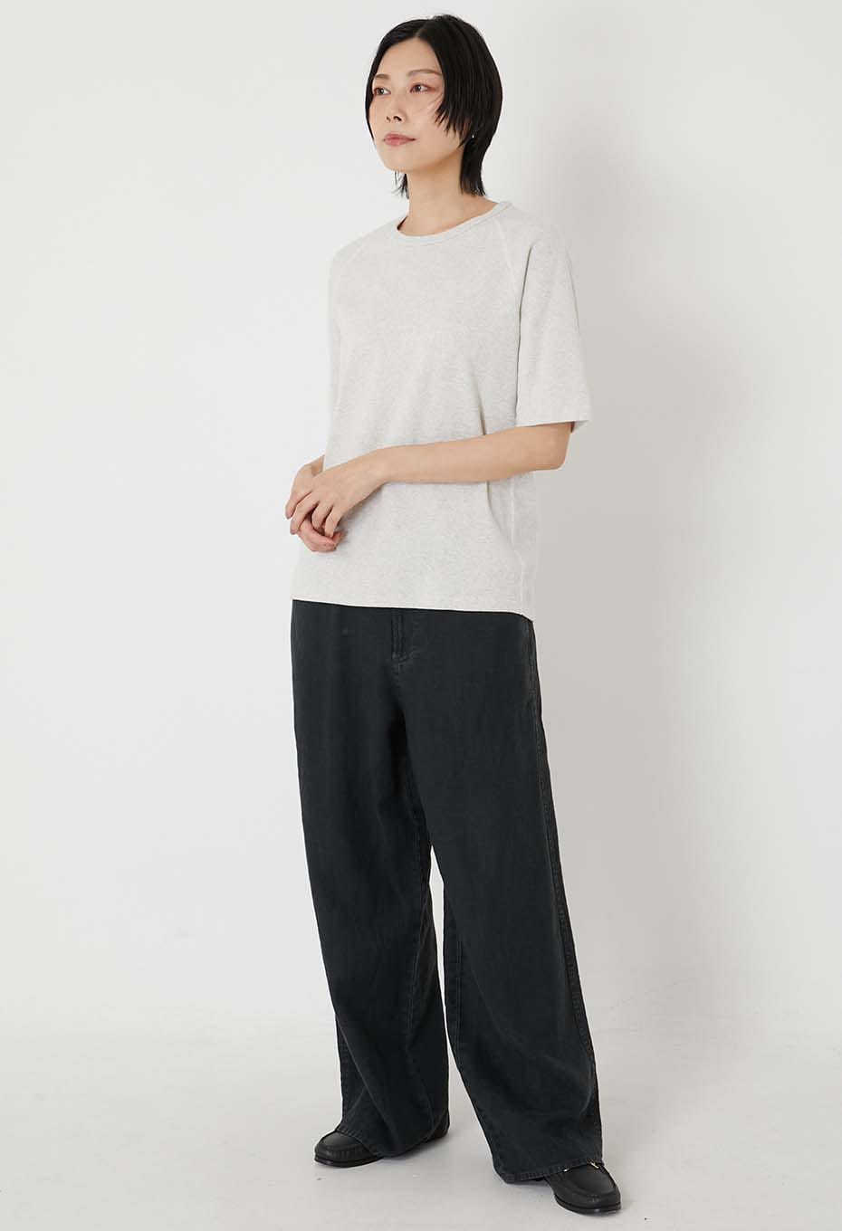 Stretch Fraise Relaxed-fit SS T-shirt Women - NATURAL