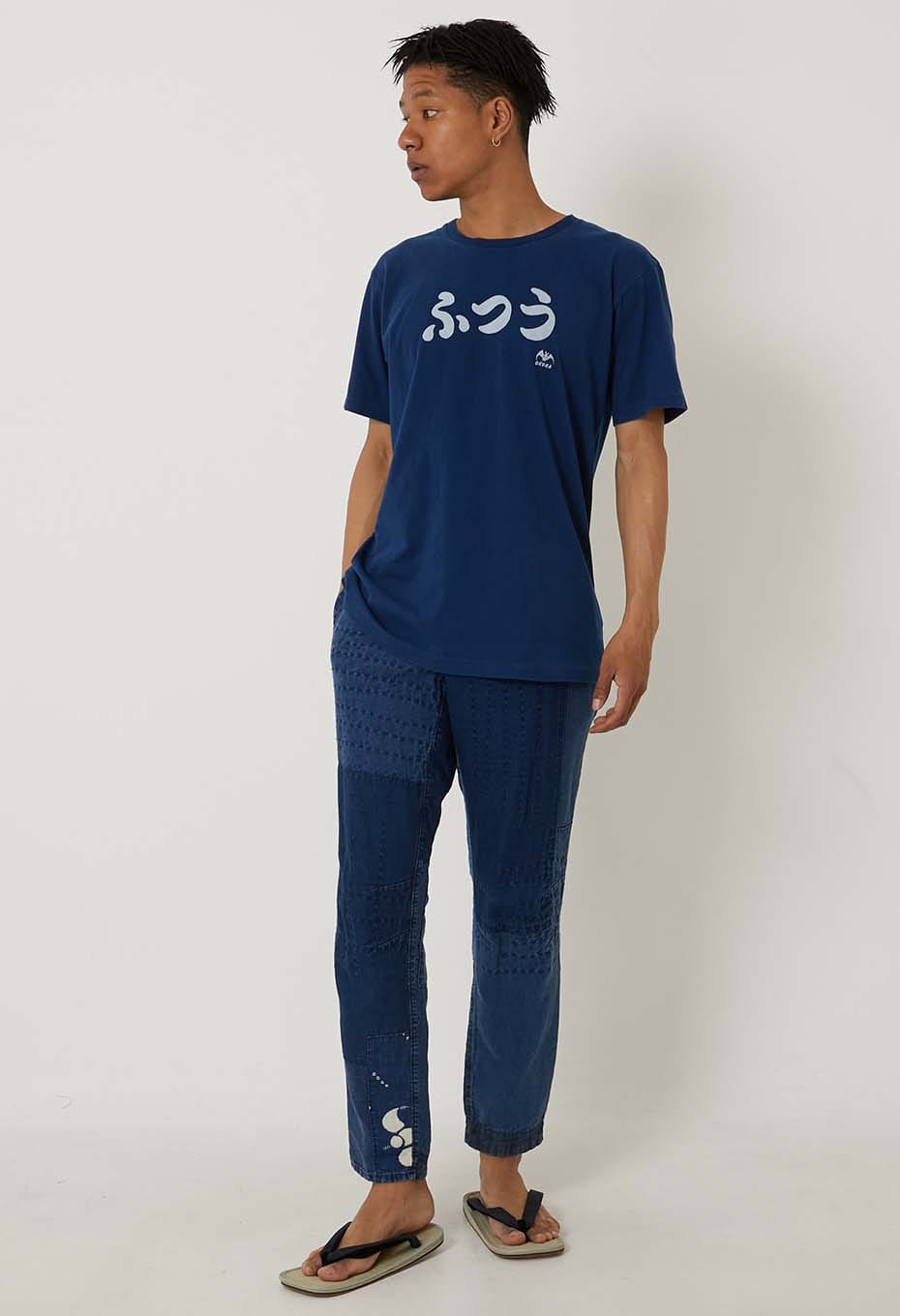 ふつう バッセン インディゴ Ｔシャツ - INDIGO