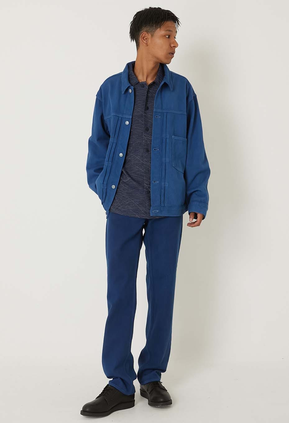 REWORK インデイゴ コツブサシコ 5POCパンツ - INDIGO