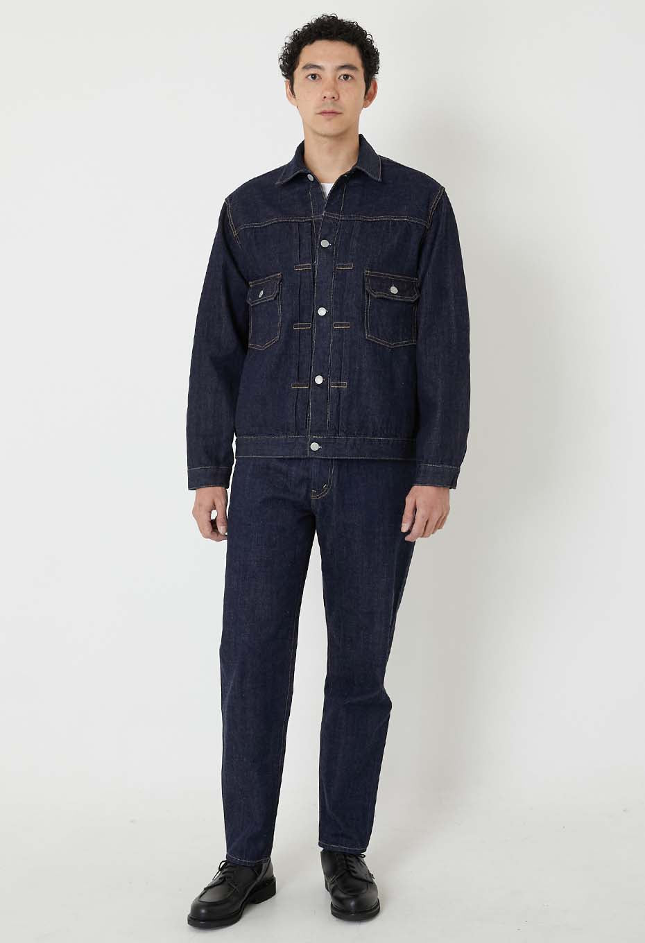 MODスーピマセルビッチデニム 2ndタイプ トラッカージャケット - INDIGO