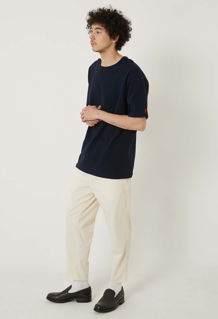 ストレッチフライス コンフォータブル ショートスリーブ Tシャツ - DARK NAVY