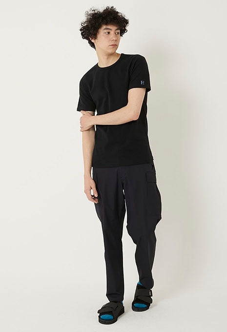 ストレッチフライス ショートスリーブ Tシャツ - BLACK