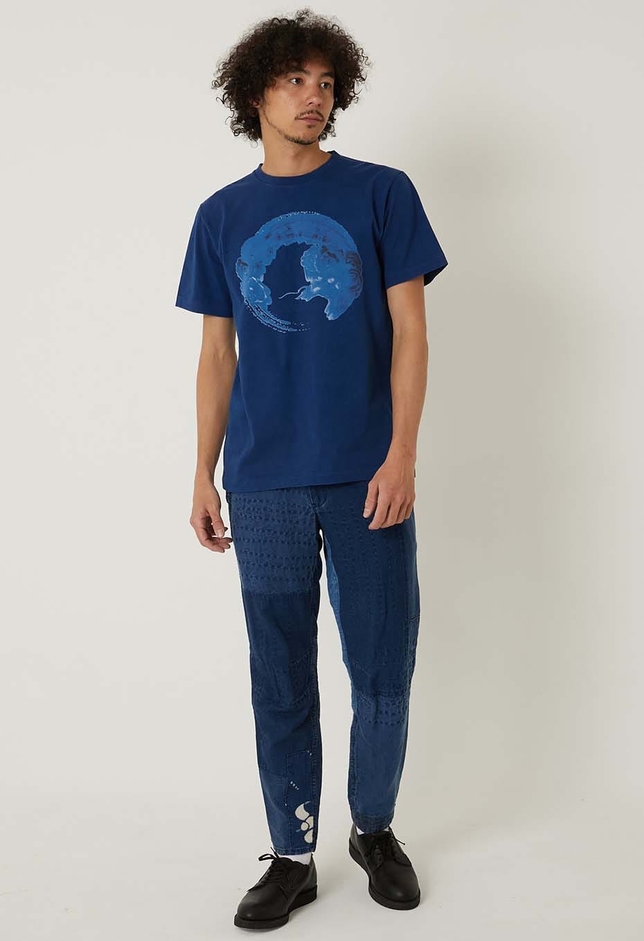 インディゴドラゴン バッセン Ｔシャツ - INDIGO