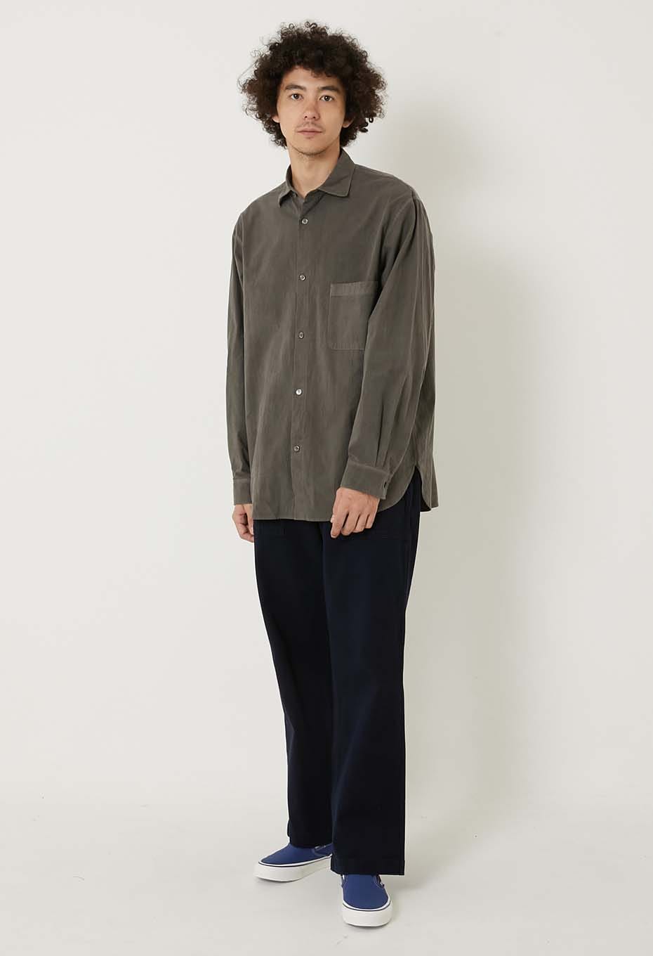Cotton Tencel Twill Fatigue Pants - INDIGO