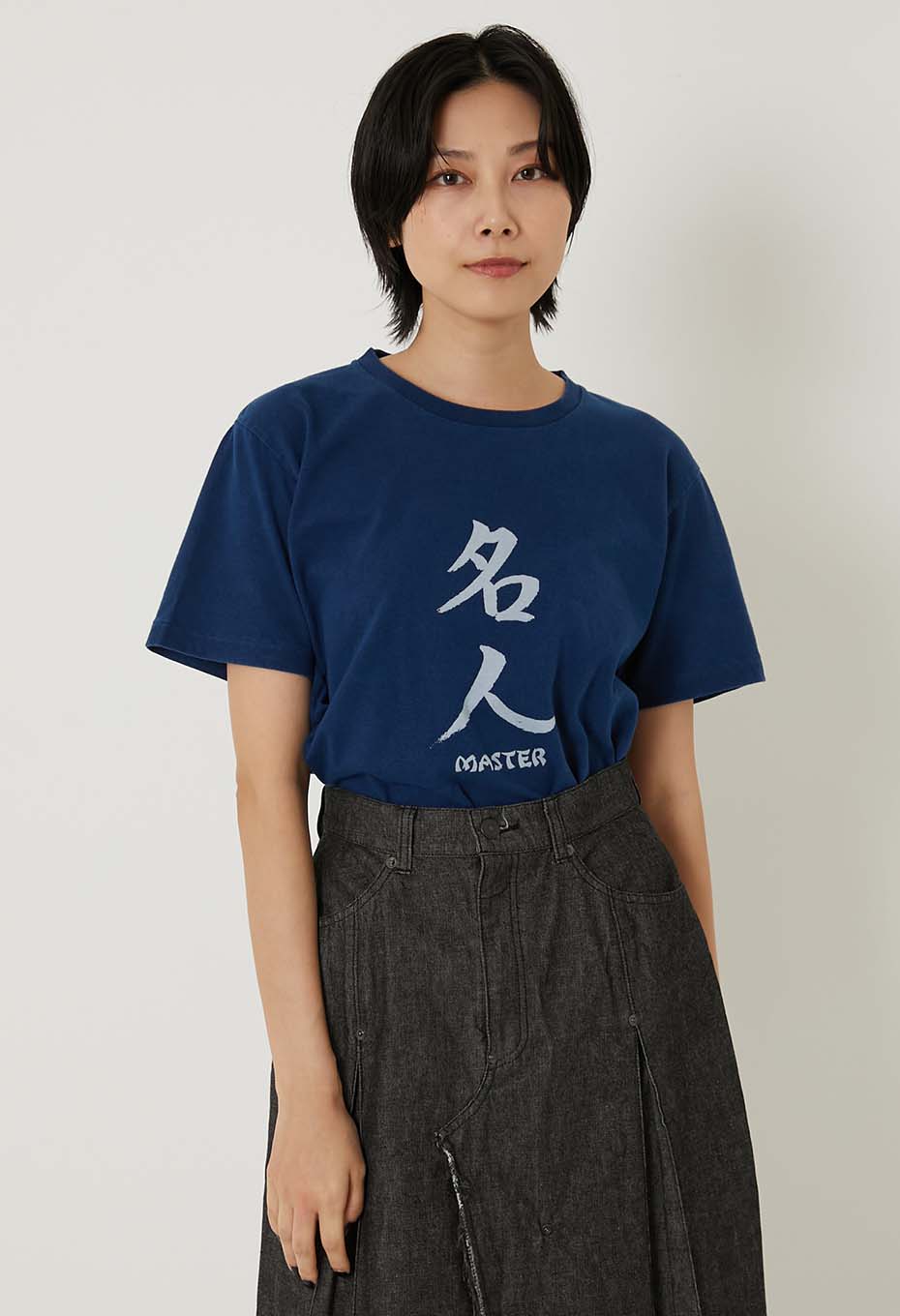 名人 バッセン インディゴＴシャツ - INDIGO